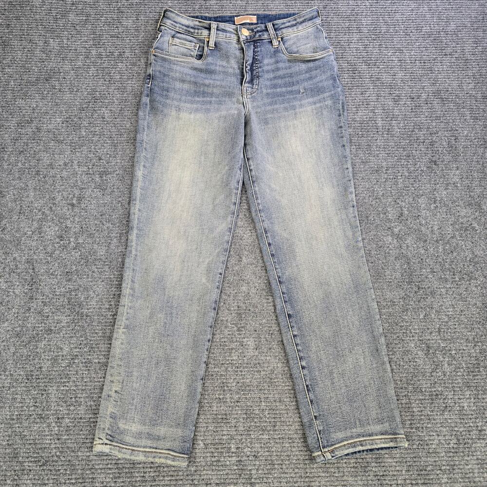 KUT from the Kloth Reese Fab Ab Jeans Womens 6 28x28 Light Wash Straight Leg
